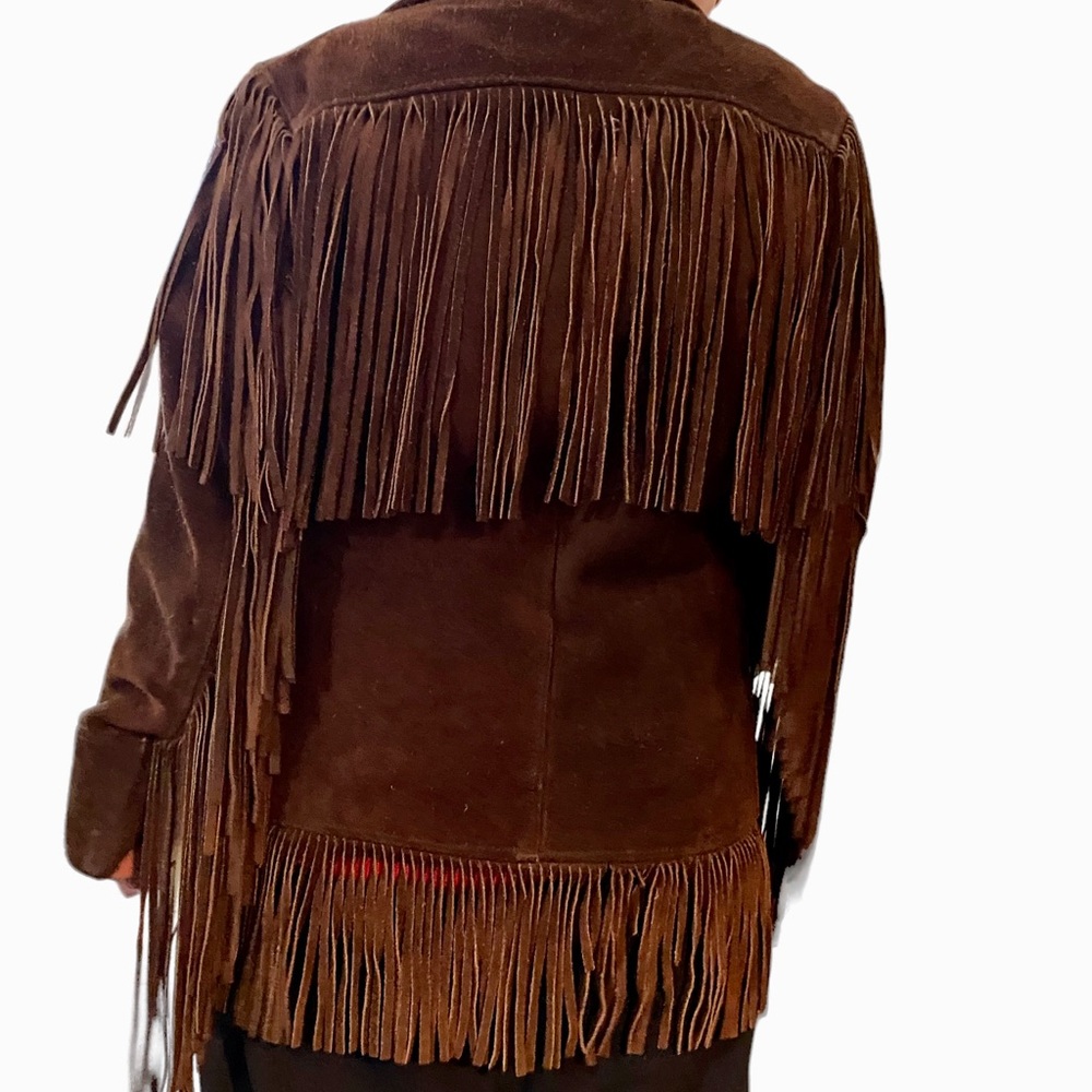 Incredible, late 60’s-70’s suede leather jacket. Size small-medium. Great shape!